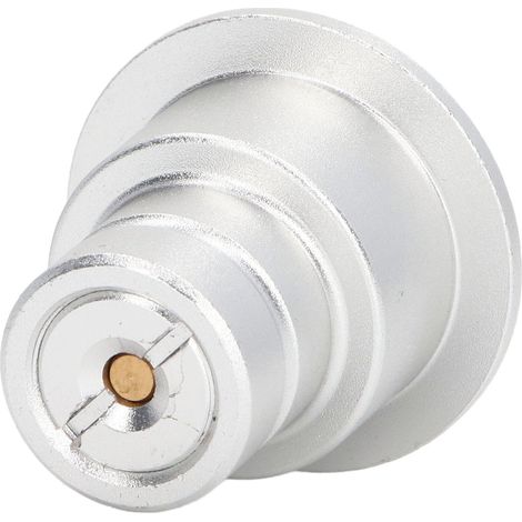 Adaptateur CO2 pour machine à soda DUO for Terra for Art, cylindre de CO2, adaptateur mâle argenté