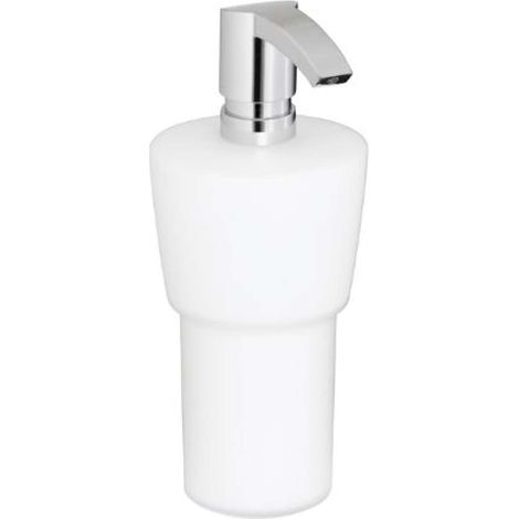 CITY 2 dispenser per lozioni in vero cristallo, cromo opaco KEUCO (1/2)