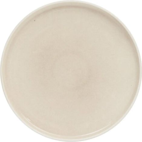 Lot de 6 Assiettes Plates "Chiara" 27cm Beige (1/2)