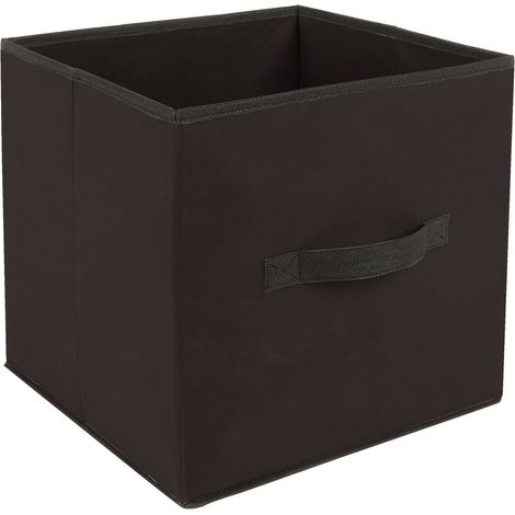 Bac de rangement en polypropylène 31 x 31 x 31 cm – Facile à nettoyer – Pour espaces de rangement optimisés – Poids léger 0,5 kg – Id Space