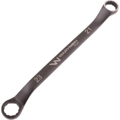Chiave ad anello offset 21 x 23 mm. CrV standard ASME B107.9 Waryński (1/2)