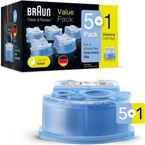 Braun CC-System Reinigungskartuschen CCR 5+1 Promo Pack 5+1 CCR5+1 (1/5)