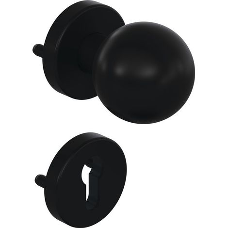 Jeu de rosaces 162PBR03.233 polyamide 90m PZ DIN gauche / droite ronde HEWI