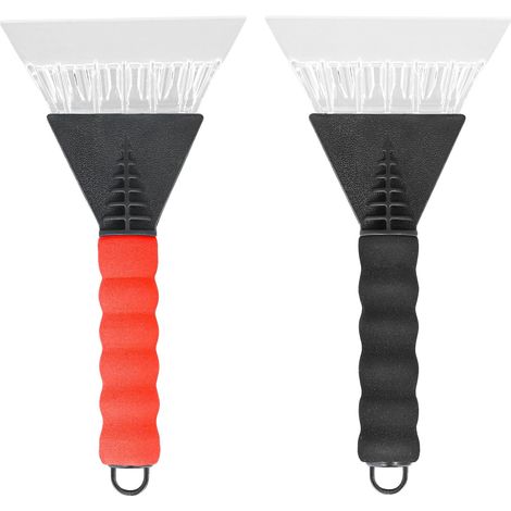 APEX Lot de 2 grattoirs à glace robustes pour réfrigérateurs et congélateurs de voiture. Grattoir de dégivrage puissant (1/5)
