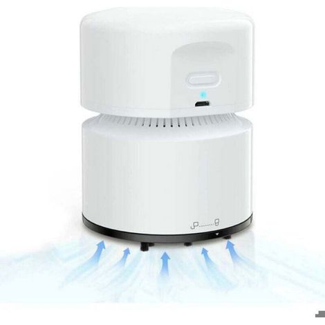 Aspirateur de Table, Mini Aspirateur, USB Rechargeable, 120 Minutes D'autonomie, Fonction D'arrêt Automatique, Aspirateur à Main (1/4)