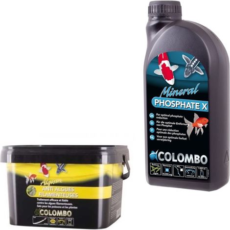 Pack bassin algues filamenteuses – Prévention phosphates + traitement curatif