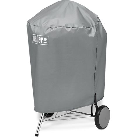 Weber – Housse de barbecue charbon 57 cm – 100% polyester – Dimensions 91,44 x 72,39 x 58,42 cm – Sangles de fixation pour maintien solide (1/6)