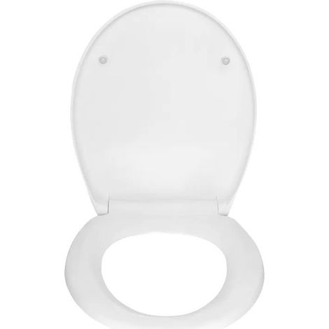 SFA – Abattant adulte pour WC sanicompact PRO et 555 – Frein de chute blanc – Dimensions 44 x 37 cm – Nettoyage facile avec chiffon humide