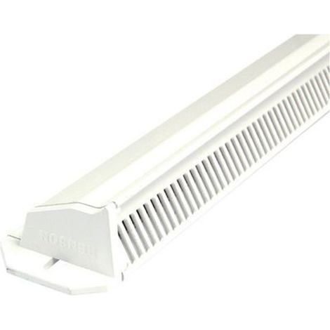Grille extérieure auto-réglable hauteur 35mm longueur 475mm blanc - RENSON - 10436