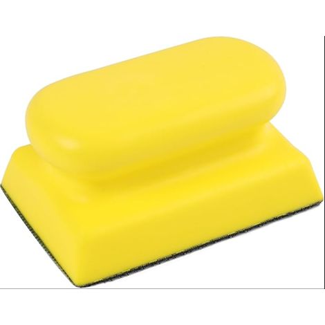 Bloc de ponçage à la Main Outils 95x67mm pour cale poncer et précis – carrosserie travaux Finition Compatible avec Papier a (1/5)