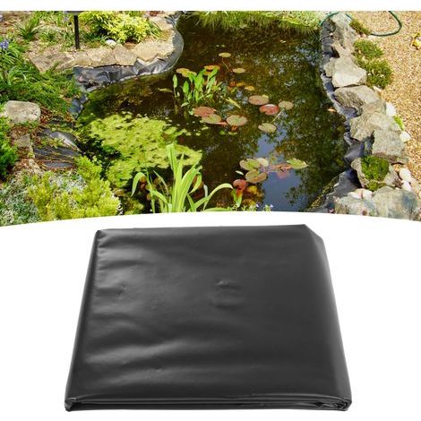 Membrane pour bassin, géomembrane pour bassin, film plastique perméable, membrane perméable pour bassin 2 x 2 m (1/4)