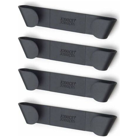 - Ensemble de 4 porte-couvercles pour casseroles - Gris (1/5)