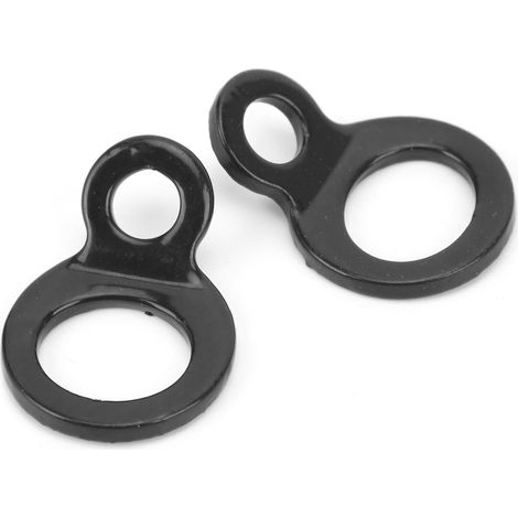 2 anneaux d'arrimage en D pour remorque, acier inoxydable, fixation moto, vélo, kayak, quad (1/5)