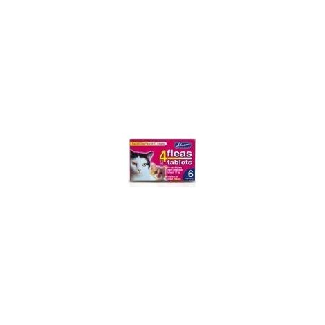 Johnsons 4fleas Kitten/Cat Tabs - 6pk - 706917