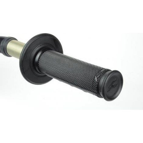 Puños RENTHAL MX Dual Compound Diamond Waffle Ultra Tacky, Negros