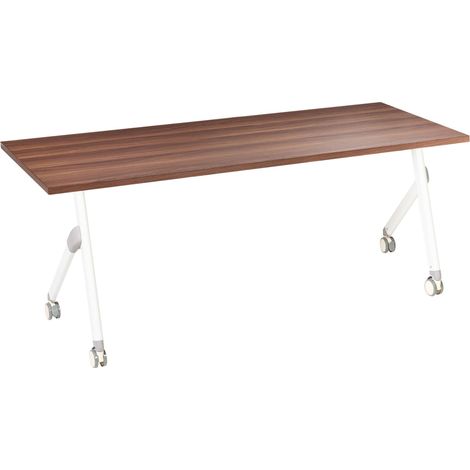 Zusammenklappbarer Schreibtisch BENDI Dunkelbraun 160 cm 60 cm