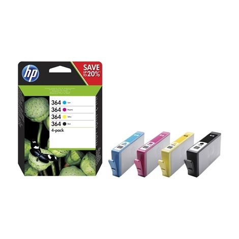 Cartucho de Tinta Original HP N9J73AE Amarillo Negro Cian Magenta