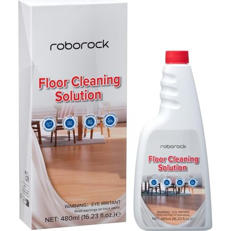 Nettoyant 480ml pour Aspirateur Robot Série Saros/S/Qrevo/Q et Aspirateur Sec et Humide Série Dyad/Flexi, Agent Nettoyant pour Sol