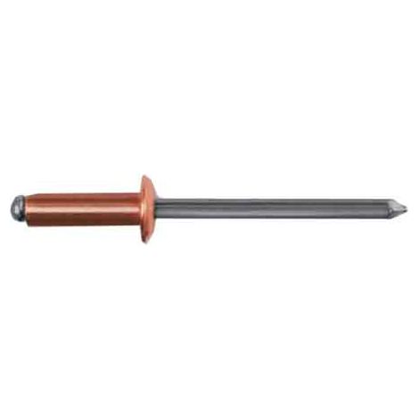 RIVET À EXPLOSION "CUIVRE" 3,4x7 mm - Boîte de 100 pièces
