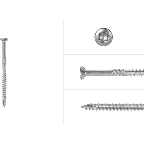 Edelstahl 410 4 x 60 mm Torx 15 Universalschrauben mit