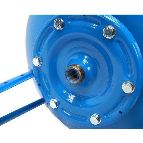 Aquasystem – Réservoir à vessie 100L vertical sous pression 10 bars – Vessie EPDM démontable – Pour pompage d'eau calcaire – Fabrication italienne
