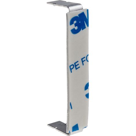 Clip serre-câbles auto-adhésif en Aluminium ( Prix pour Sachet de 100 )