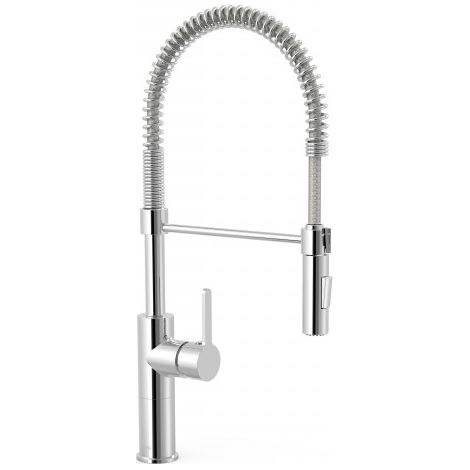 Mitigeur évier cuisine avec douchette 2 positions Chromé - TRES 03048501 (1/2)