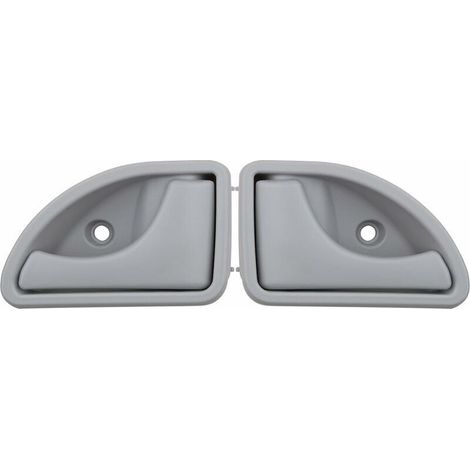 Türgriffe innen vorne links und rechts, passend für Renault Kangoo (1997–2007) und Twingo (1997–2003), Teilenummer 8200247802 8200247803 (2 Stück), Grau