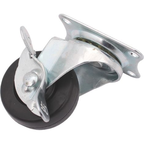 Base pivotante à roulettes de 5 cm avec verrouillage