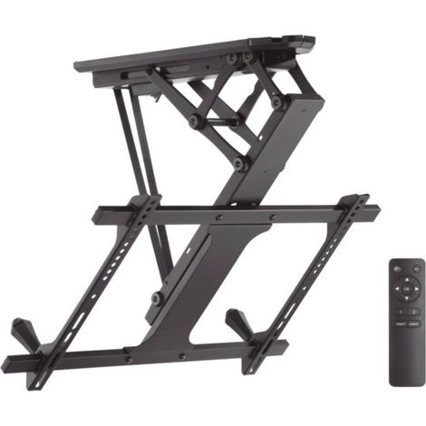 Motorisierte TV-Deckenhalterung 32–70 Zoll GSC – Schwarz