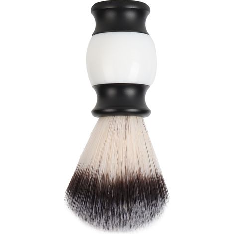Pinceau rasage homme - Manche aluminium pour peau douce - Facile avec tous rasoirs - 1 pièce