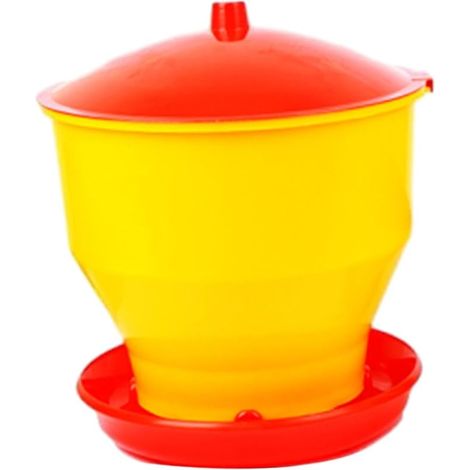 Mangeoire pour poulets mangeoire pour pigeons amovible Duck Goose poulet, 3kg mangeoire (1/5)