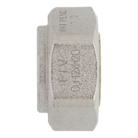 ADATTATORE PER TUBO RAME Diam. 12 Attacco 24×19. PN 10