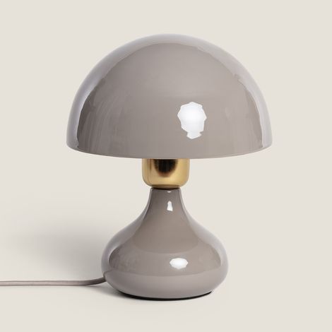 Lampada da Tavolo Metallo Krish Tortora (1/5)