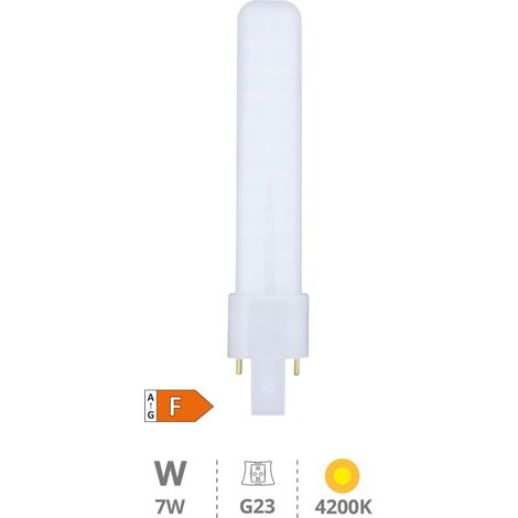 PL 7W G23 4200K LED-Lampe