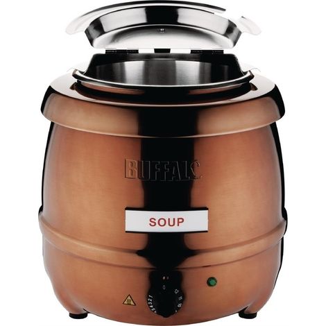 Marmite à Soupe Cuve Amovible 10 L - Buffalo (1/5)