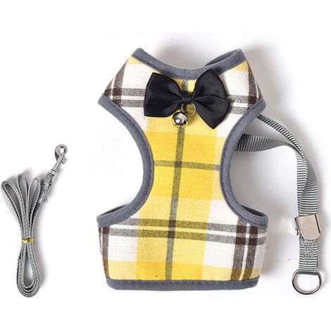 Ceinture de sécurité pour animaux de compagnie, pour les promenades en toute sécurité, en tissu pour un gilet confortable pour animaux. (1/5)