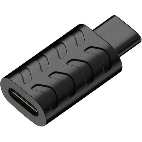 Adaptateur d'extension USB Type-C, convertisseur d'extension USB-C 3.1 mâle vers femelle, compatible avec les PC, les ordinateurs portables et les chargeurs. (1/5)