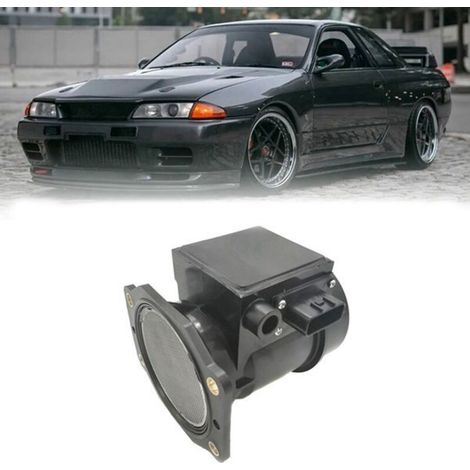 Disponible en 1 couleur : Noir Matériau : Plastique MAF Capteur de débit d'air compatible avec Nissan Rolex. (1/5)