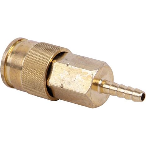 Enchufe rápido espiga tubo entre Ø6mm y 13mm de gran caudal Espiga 6mm