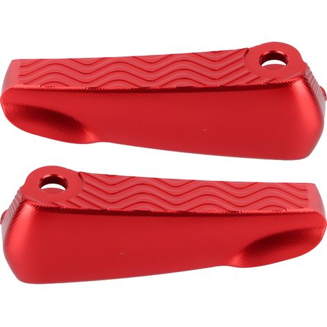 Paire de repose-pieds arrière pliables pour moto Vespa GT/GTS/GTVRed (1/5)