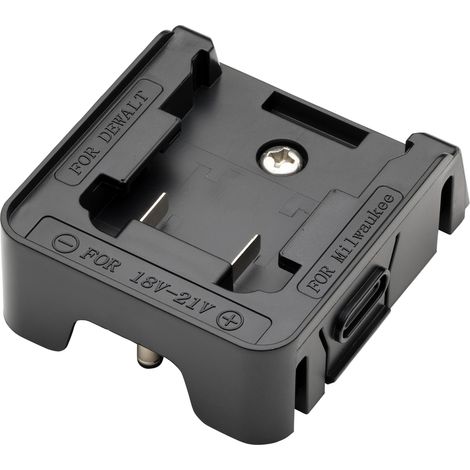 Draper 07069 Draper Expert 24W AC/DC Hybrid Work Light Power Tool Battery Adaptor Compatible with Dewalt and Milwaukee