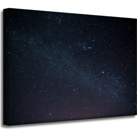 Leinwanddruck „Weltraumsterne am Nachthimmel“, 40 x 30 cm