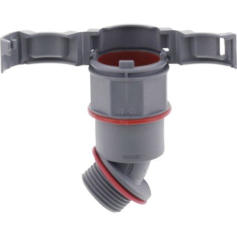Wiska 10108874 EBF45-29-40-BG Verschraubung Grau M40 x 1.5  45° 1 St.
