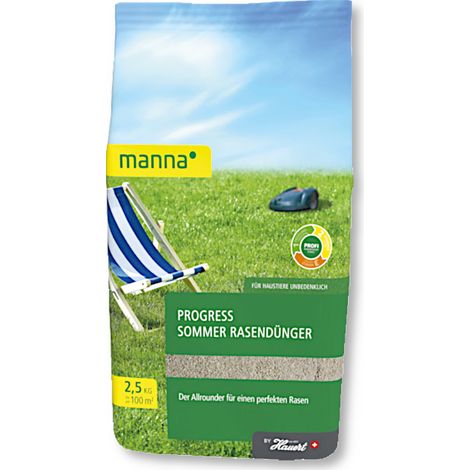 Manna Progress Sommerrasendünger 2,5 kg Sommerdünger Rasendünger Sommer Profi