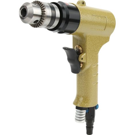 Perceuse pistolet pneumatique, rotation horaire/antihoraire, foret industriel pour bois 3/8" (10 mm) KP-550N (1/5)