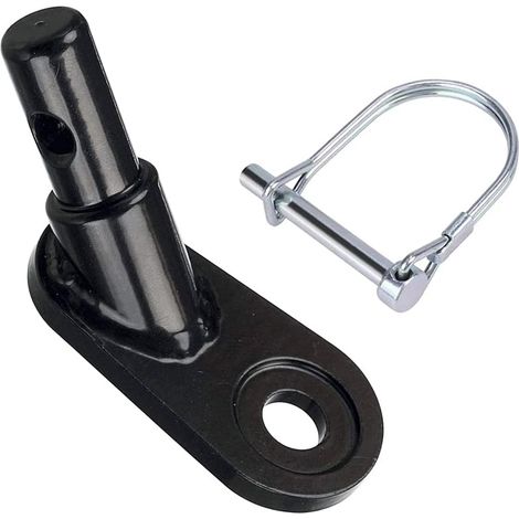 Acoplador para remolque de bicicleta, enganche para remolque de bicicleta, adaptador de montaje de enganche de remolque de acero, enganche para remolque de bicicleta para carga, niños y perros