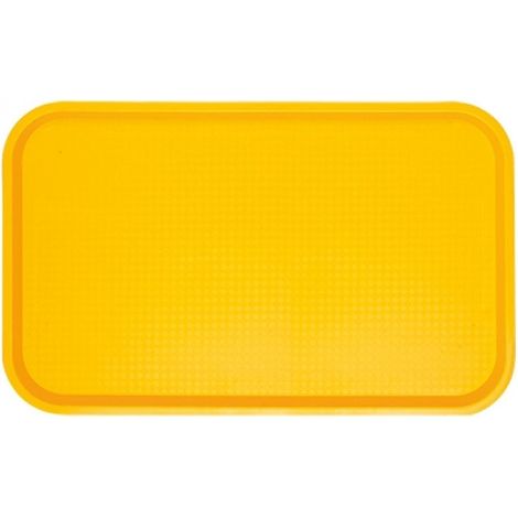 Plateau jaune 52 x 32,5cm - Caterchef