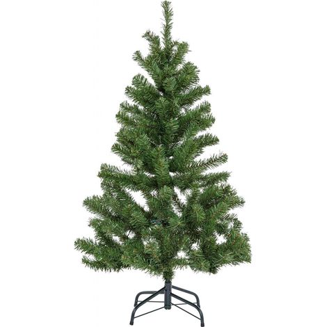 Trendline künstlicher Weihnachtsbaum Tannenbaum 120 cm grün mit Ständer (1/3)