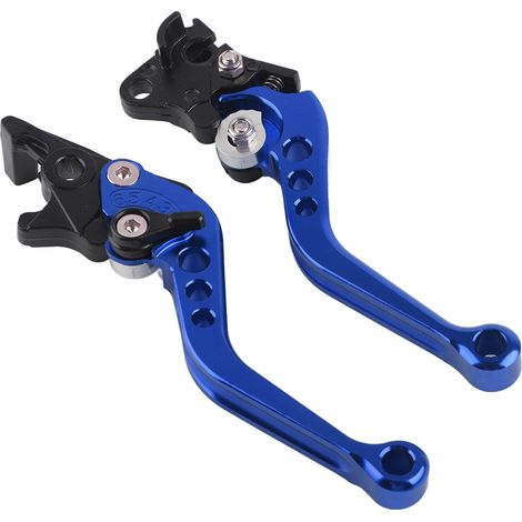 Jeu de leviers d'embrayage et de frein en aluminium CNC pour moto (1/5)